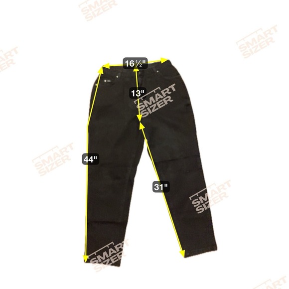 Lee Lower On The Waist Tapered Jeans, Women's 18 MED Black, High Rise, Mom Jeans - Picture 4 of 7